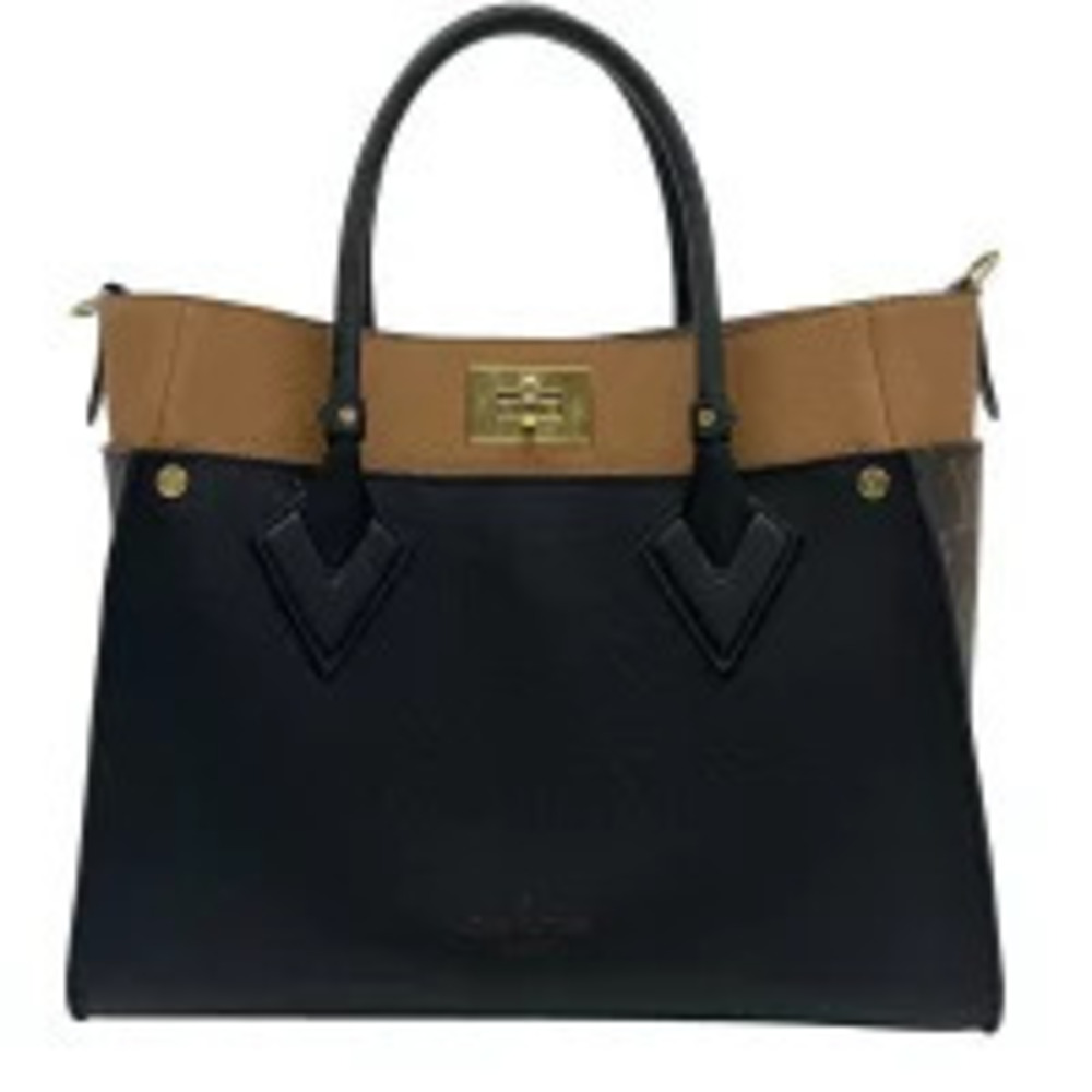 Louis Vuitton Bag Monogram Shoulder Handbag Turnlock On My Side